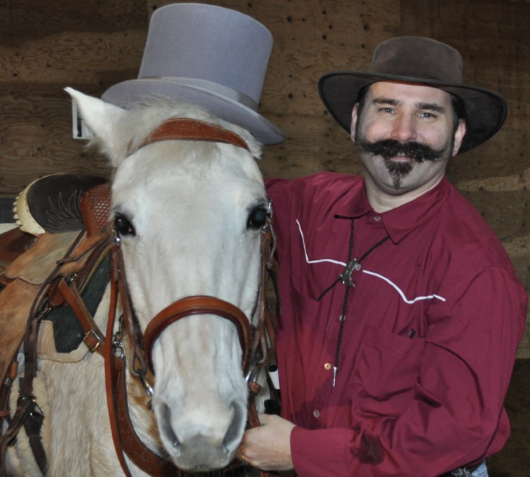 Cowboy Corbin and horse